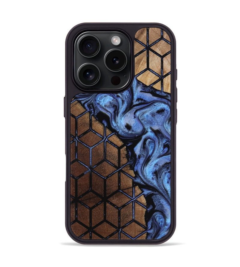 iPhone 16 Pro Wood Phone Case - Ozzy (Pattern, 818216)