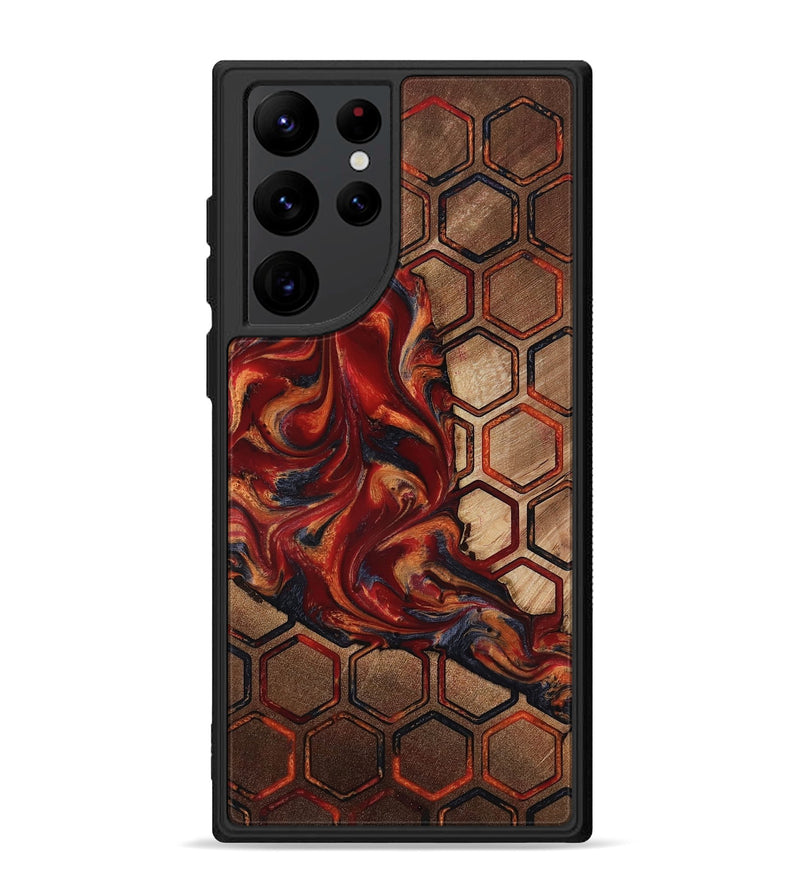 Galaxy S22 Ultra Wood Phone Case - Donie (Pattern, 818217)