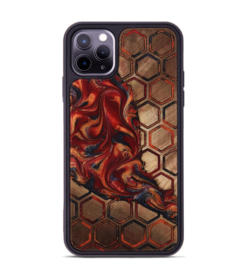 iPhone 11 Pro Max Wood Phone Case - Donie (Pattern, 818217)