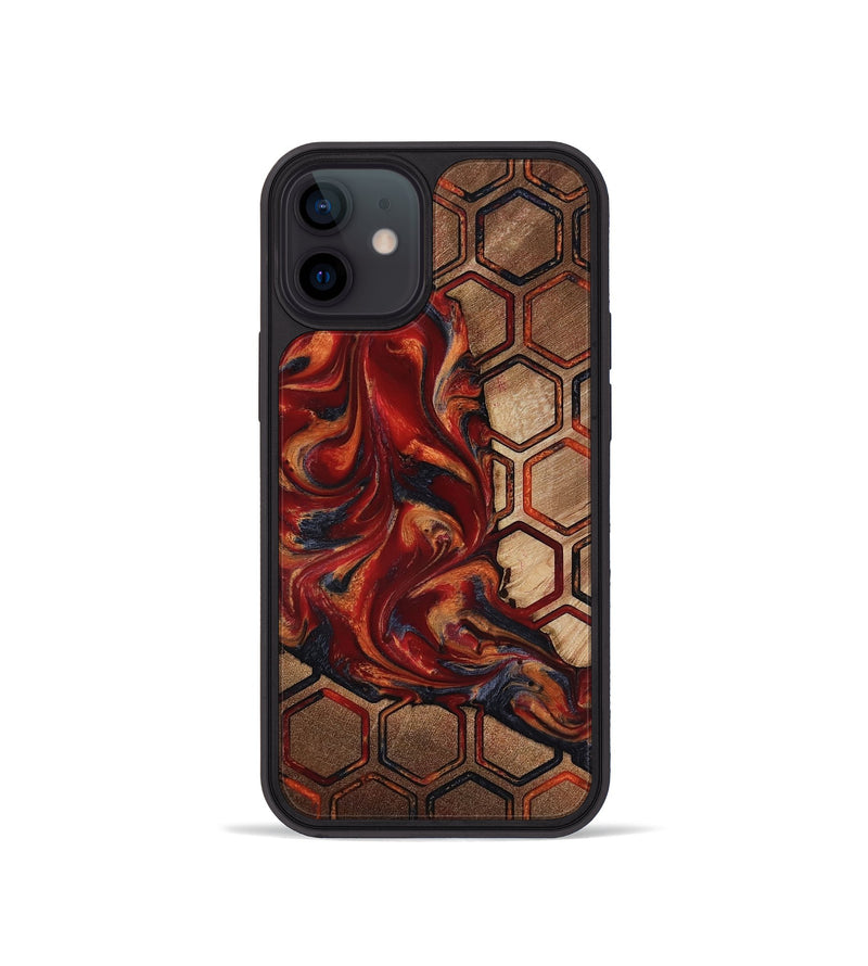 iPhone 12 mini Wood Phone Case - Donie (Pattern, 818217)
