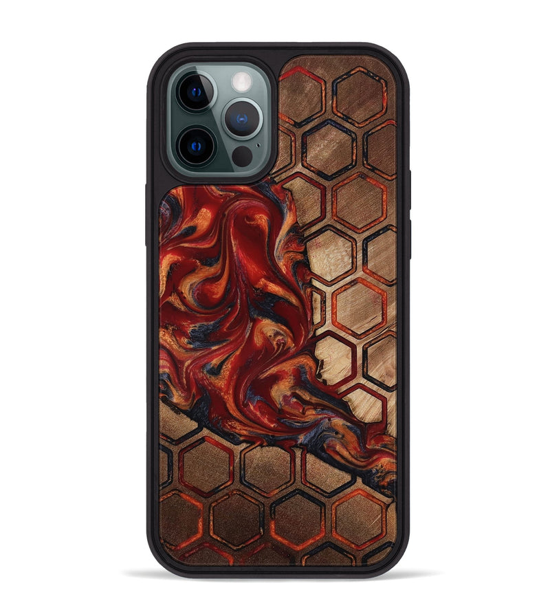 iPhone 12 Pro Max Wood Phone Case - Donie (Pattern, 818217)