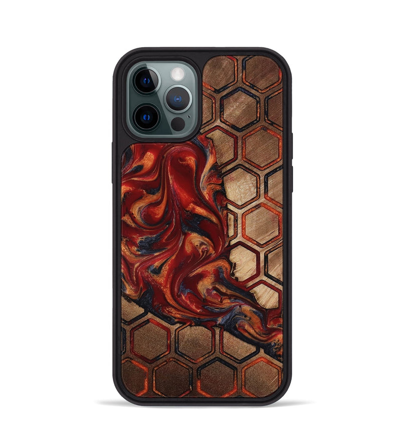 iPhone 12 Pro Wood Phone Case - Donie (Pattern, 818217)