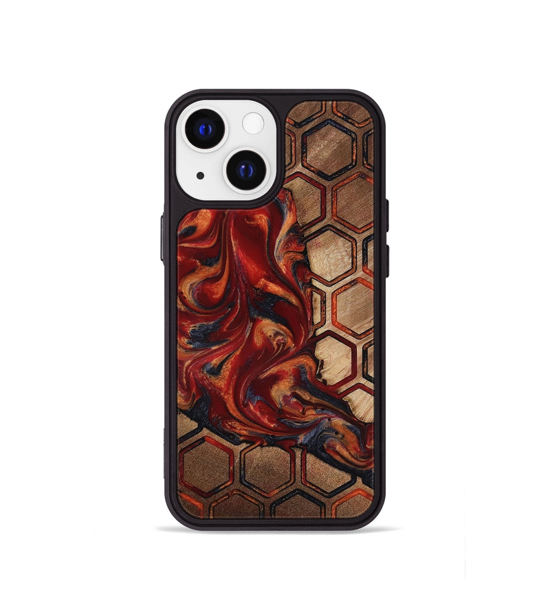 iPhone 13 mini Wood Phone Case - Donie (Pattern, 818217)