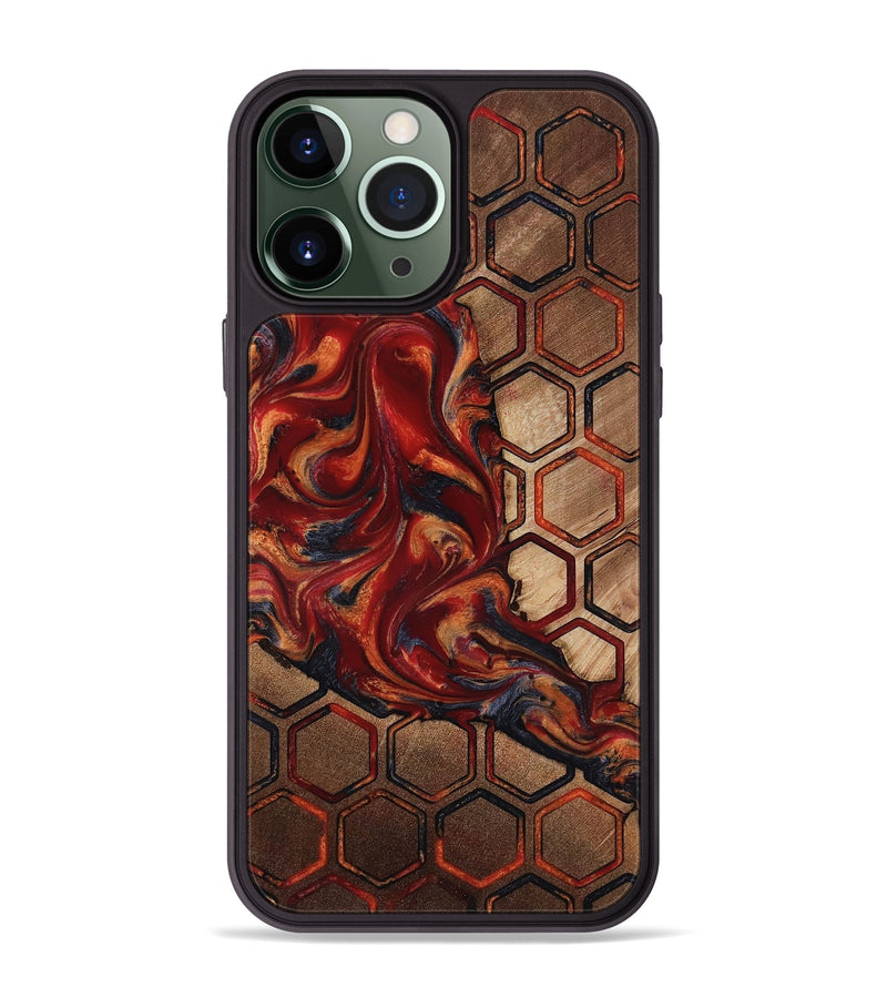 iPhone 13 Pro Max Wood Phone Case - Donie (Pattern, 818217)
