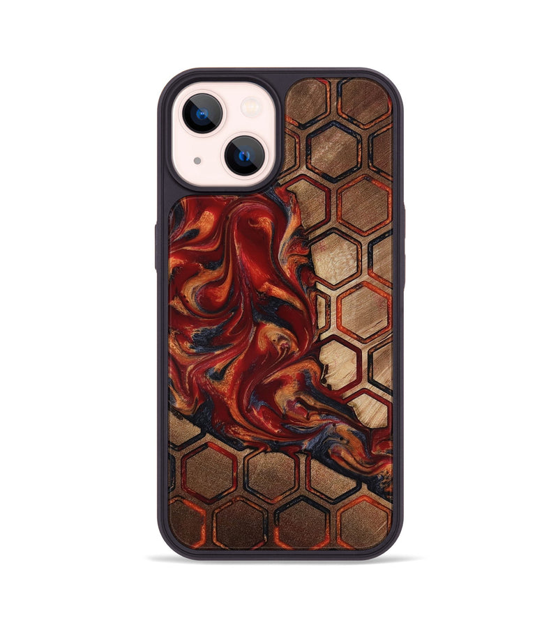 iPhone 14 Wood Phone Case - Donie (Pattern, 818217)
