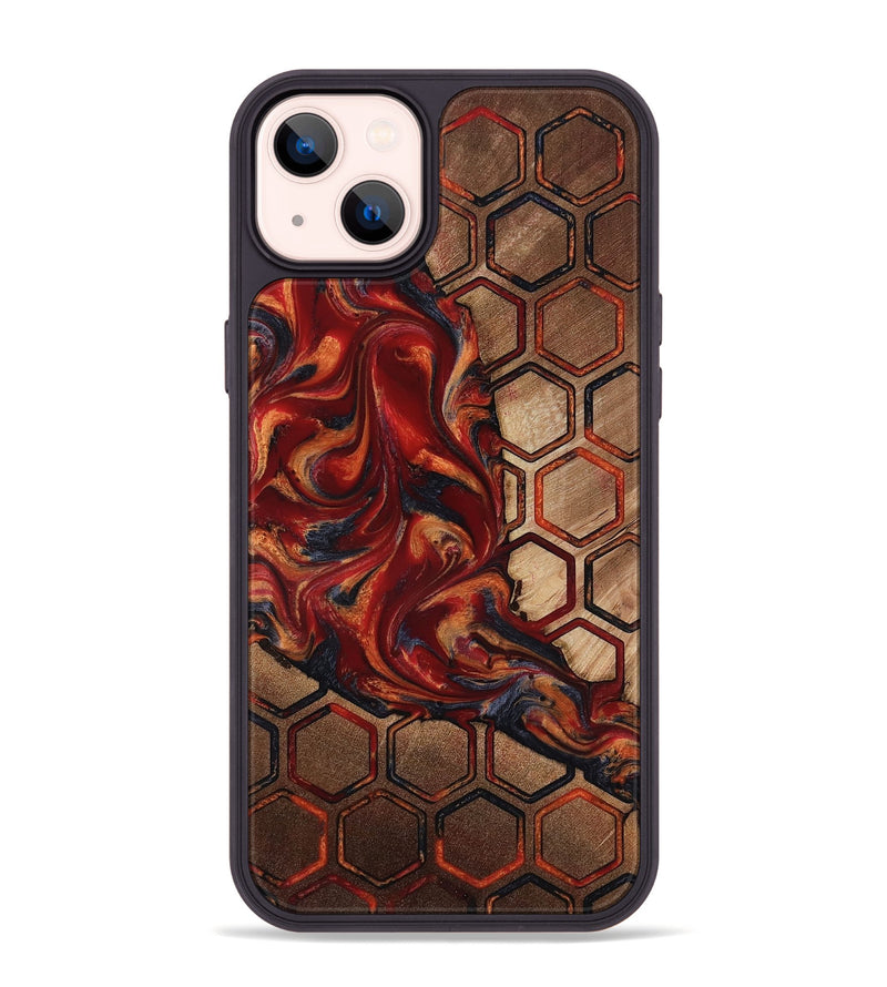 iPhone 14 Plus Wood Phone Case - Donie (Pattern, 818217)