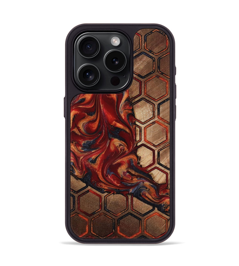 iPhone 15 Pro Wood Phone Case - Donie (Pattern, 818217)