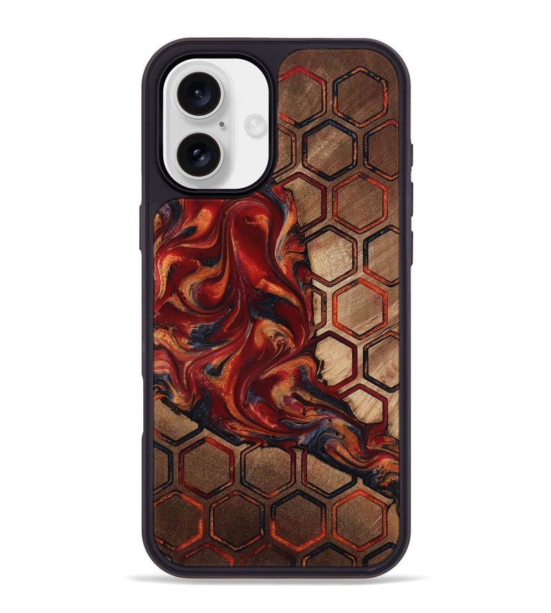 iPhone 16 Plus Wood Phone Case - Donie (Pattern, 818217)