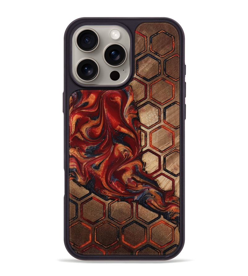 iPhone 16 Pro Max Wood Phone Case - Donie (Pattern, 818217)
