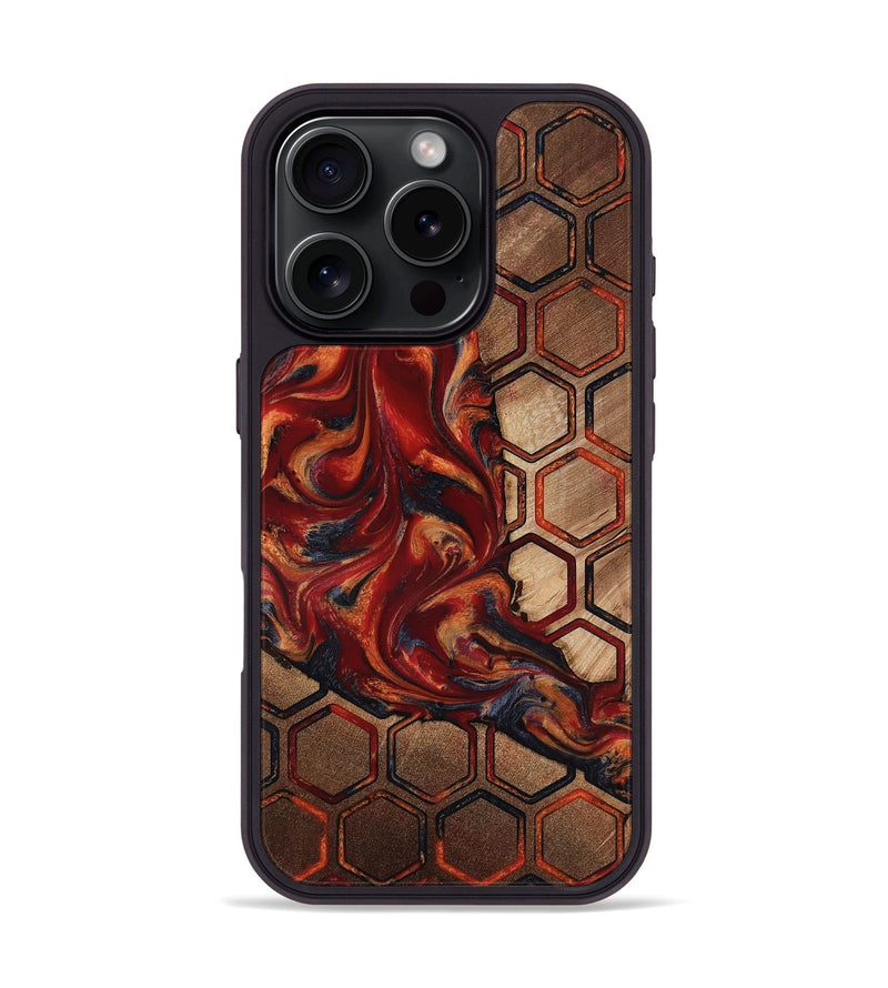 iPhone 16 Pro Wood Phone Case - Donie (Pattern, 818217)