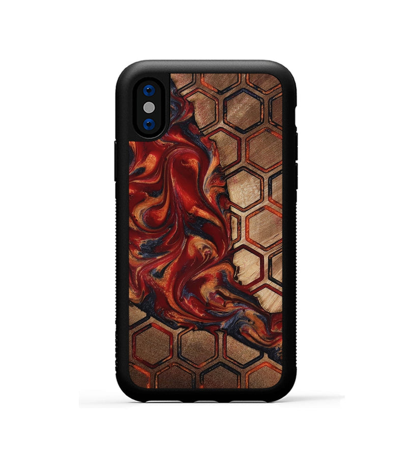 iPhone Xs Wood Phone Case - Donie (Pattern, 818217)