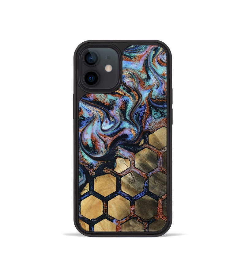 iPhone 12 mini Wood Phone Case - Daja (Pattern, 818218)
