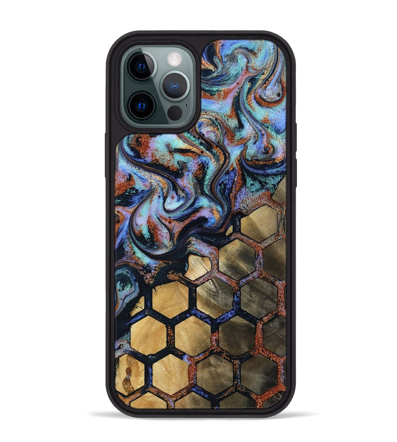 iPhone 12 Pro Max Wood Phone Case - Daja (Pattern, 818218)