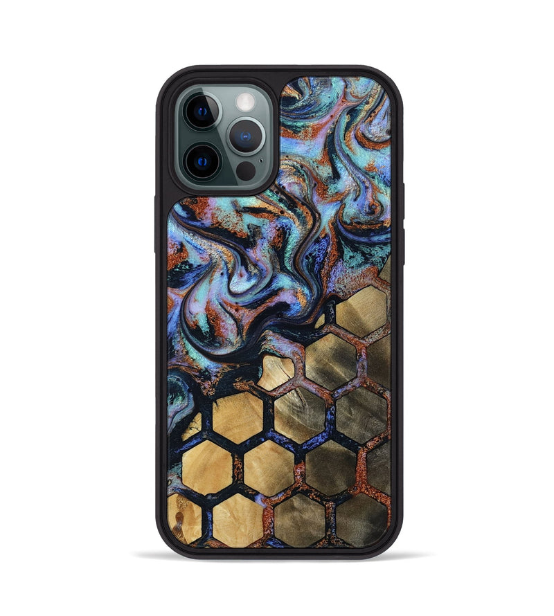 iPhone 12 Pro Wood Phone Case - Daja (Pattern, 818218)