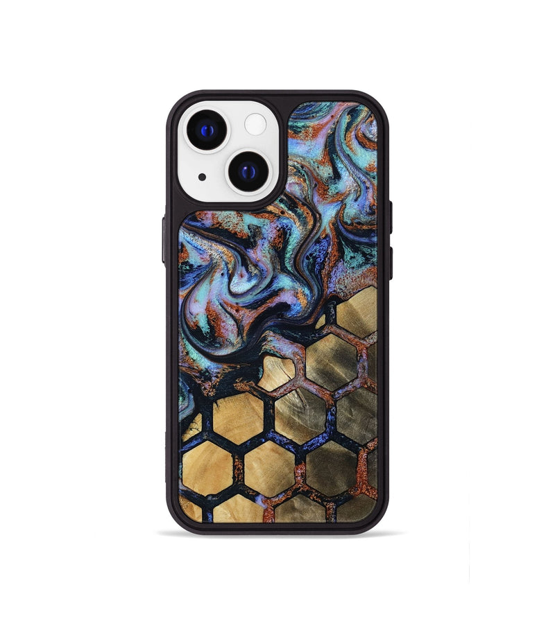 iPhone 13 mini Wood Phone Case - Daja (Pattern, 818218)