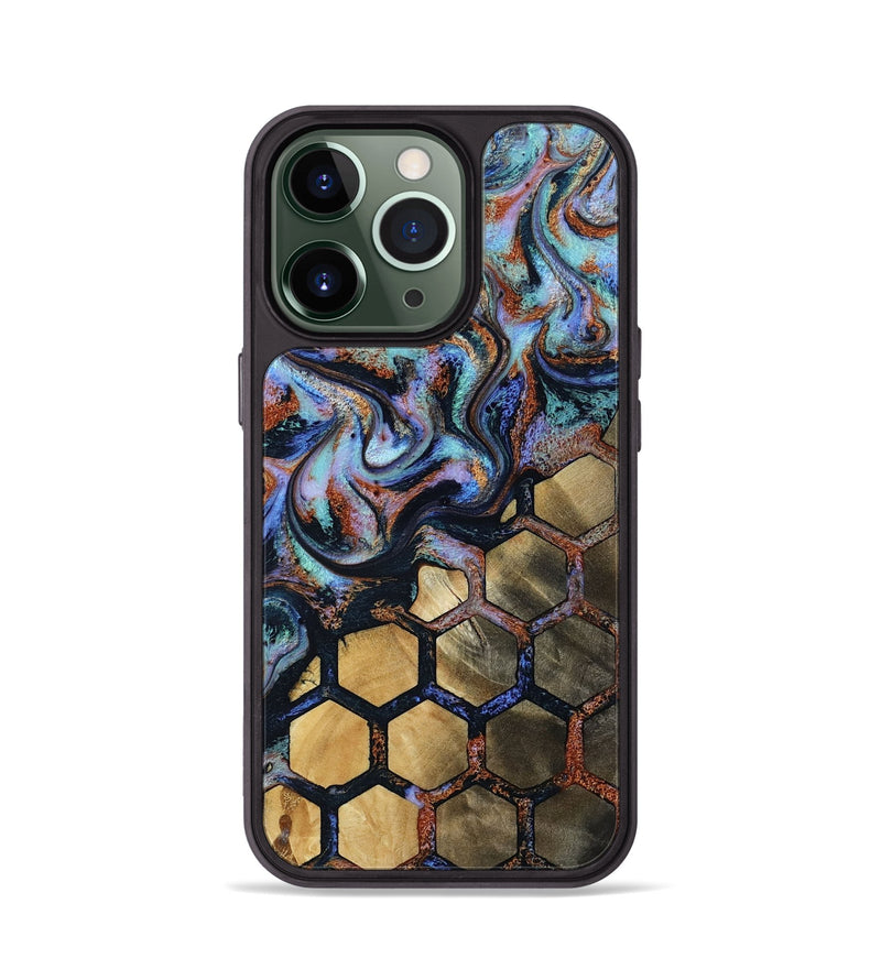 iPhone 13 Pro Wood Phone Case - Daja (Pattern, 818218)
