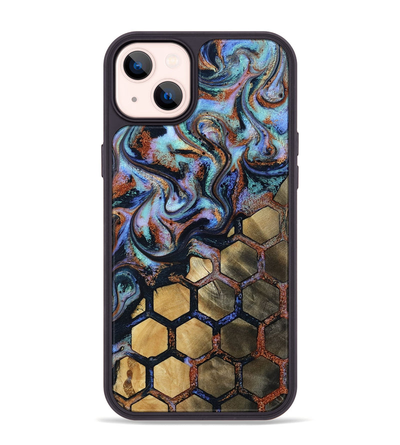 iPhone 14 Plus Wood Phone Case - Daja (Pattern, 818218)