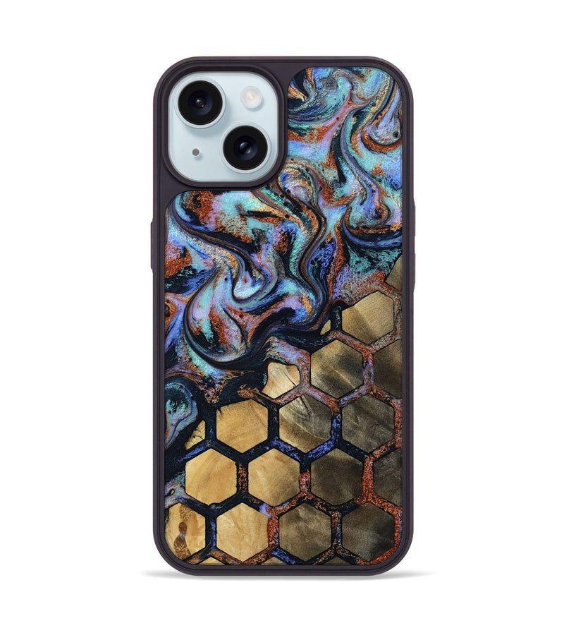 iPhone 15 Wood Phone Case - Daja (Pattern, 818218)