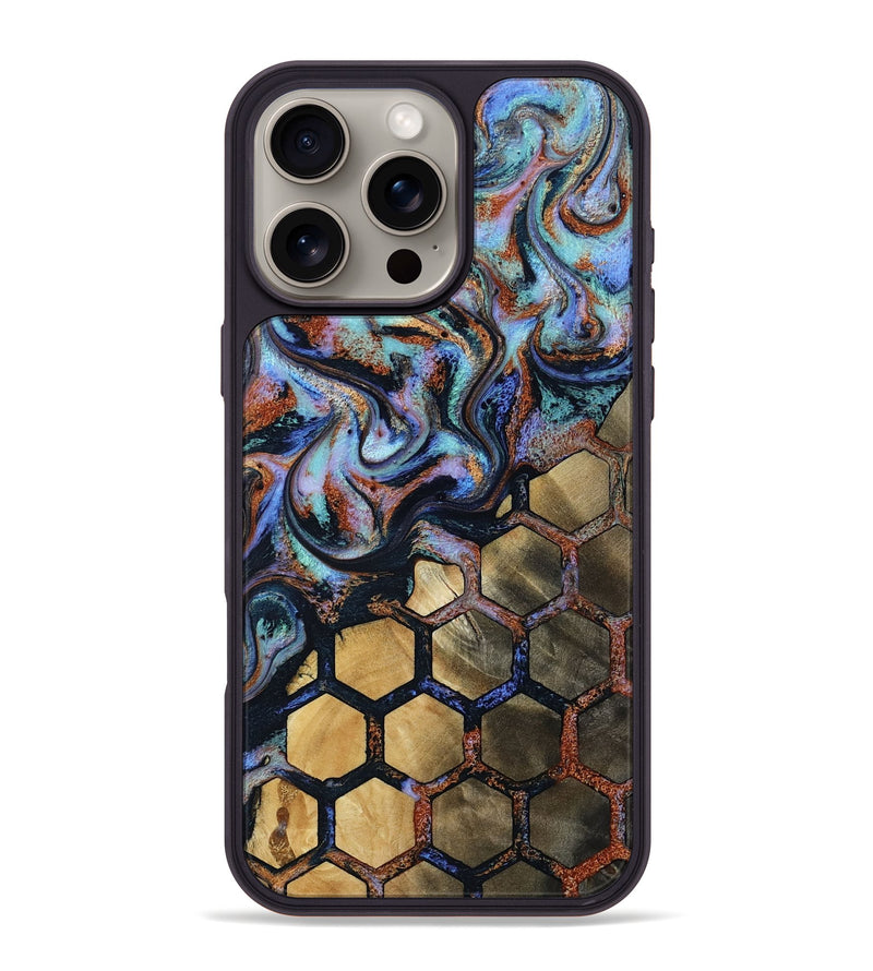 iPhone 16 Pro Max Wood Phone Case - Daja (Pattern, 818218)