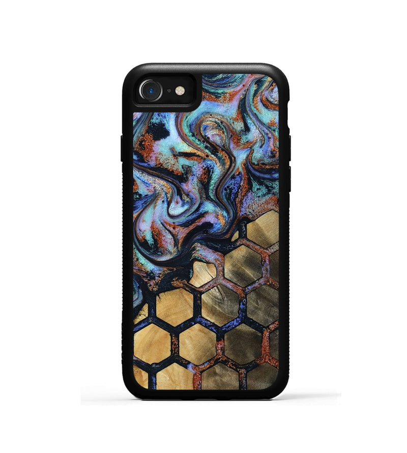 iPhone SE Wood Phone Case - Daja (Pattern, 818218)