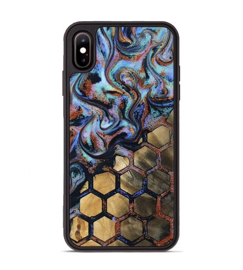 iPhone Xs Max Wood Phone Case - Daja (Pattern, 818218)