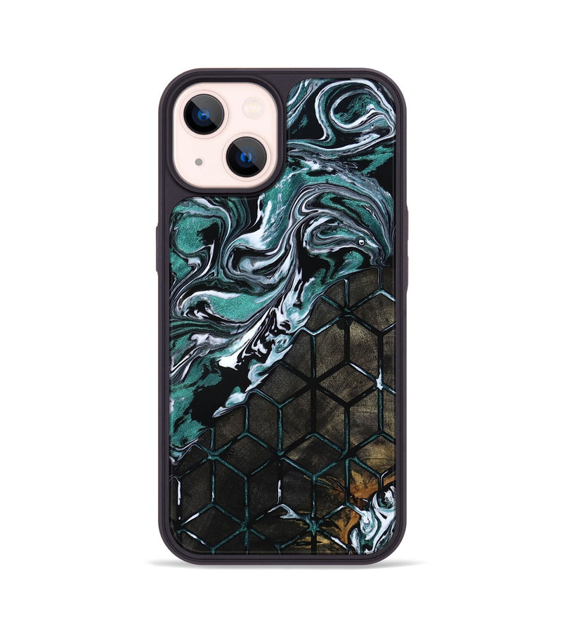 iPhone 14 Wood Phone Case - Sloan (Pattern, 818219)