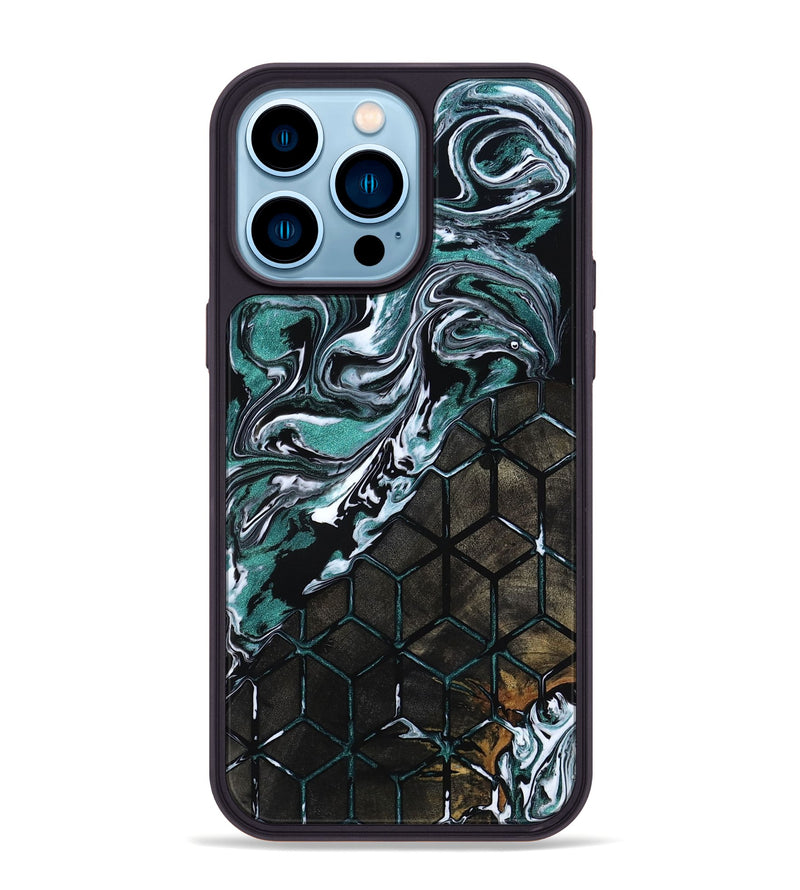 iPhone 14 Pro Max Wood Phone Case - Sloan (Pattern, 818219)