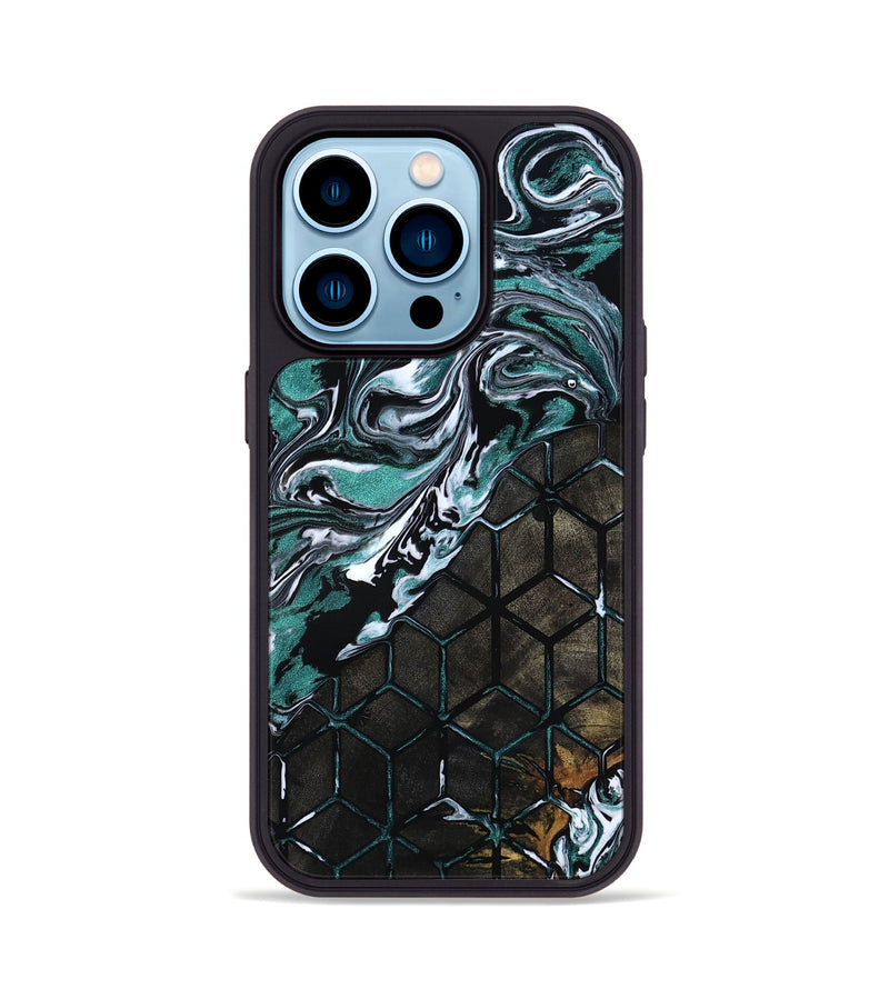 iPhone 14 Pro Wood Phone Case - Sloan (Pattern, 818219)