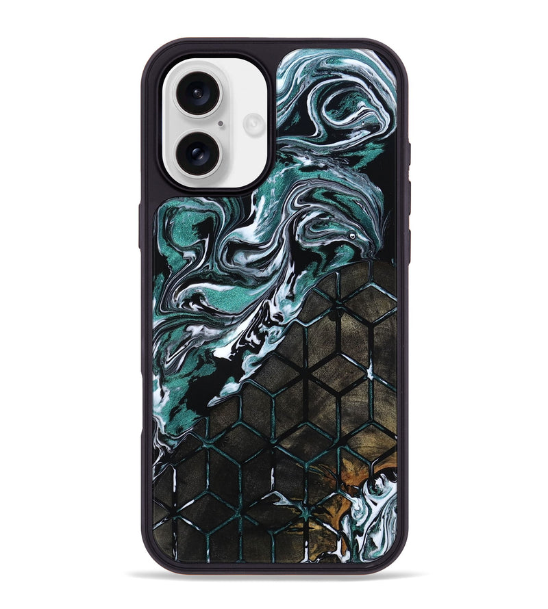 iPhone 16 Plus Wood Phone Case - Sloan (Pattern, 818219)