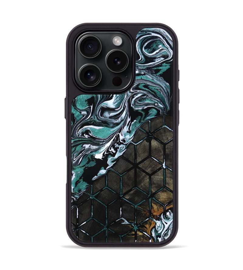 iPhone 16 Pro Wood Phone Case - Sloan (Pattern, 818219)