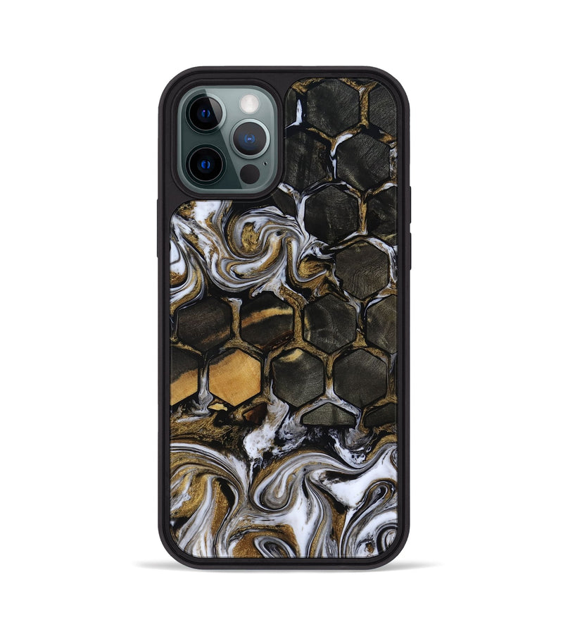 iPhone 12 Pro Wood Phone Case - Nala (Pattern, 818220)