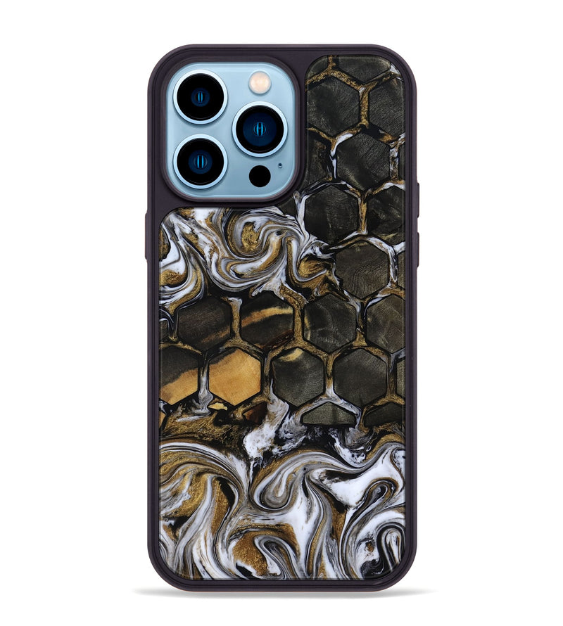 iPhone 14 Pro Max Wood Phone Case - Nala (Pattern, 818220)