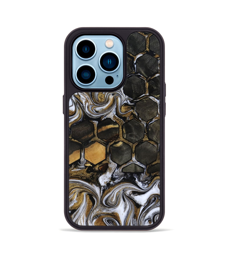iPhone 14 Pro Wood Phone Case - Nala (Pattern, 818220)