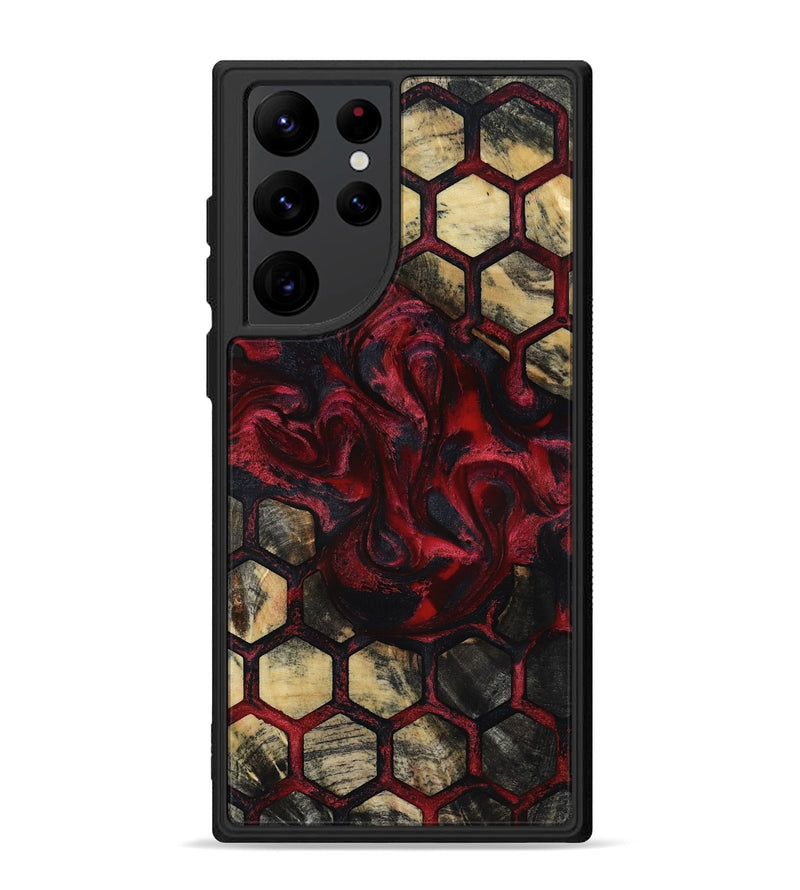 Galaxy S22 Ultra Wood Phone Case - Taurean (Pattern, 818221)