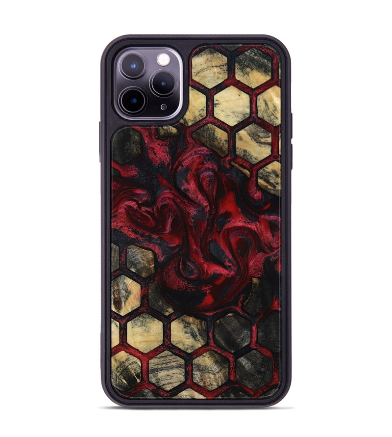 iPhone 11 Pro Max Wood Phone Case - Taurean (Pattern, 818221)