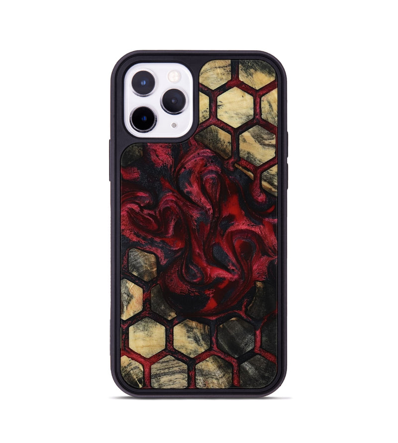 iPhone 11 Pro Wood Phone Case - Taurean (Pattern, 818221)