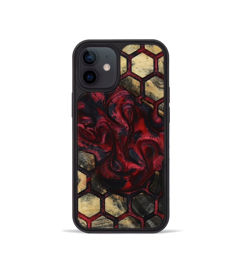 iPhone 12 mini Wood Phone Case - Taurean (Pattern, 818221)