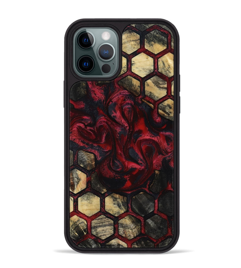 iPhone 12 Pro Max Wood Phone Case - Taurean (Pattern, 818221)