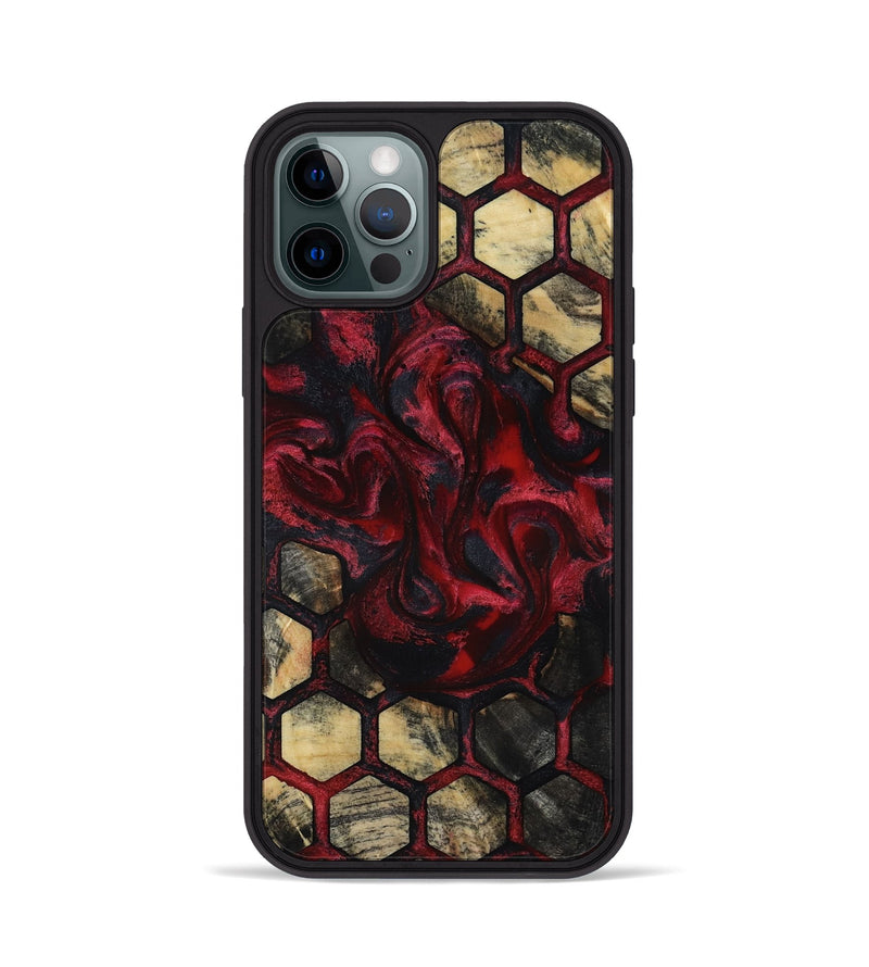 iPhone 12 Pro Wood Phone Case - Taurean (Pattern, 818221)