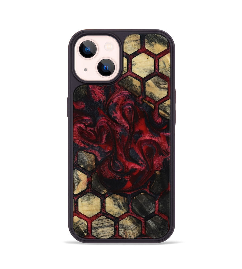 iPhone 14 Wood Phone Case - Taurean (Pattern, 818221)