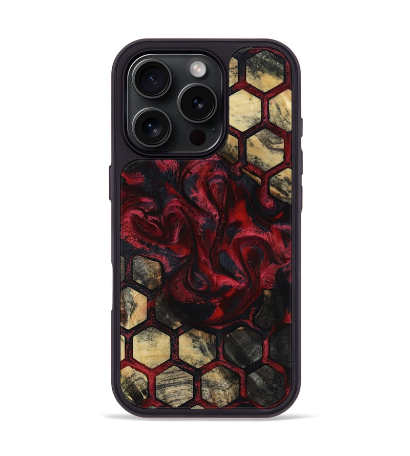 iPhone 16 Pro Wood Phone Case - Taurean (Pattern, 818221)