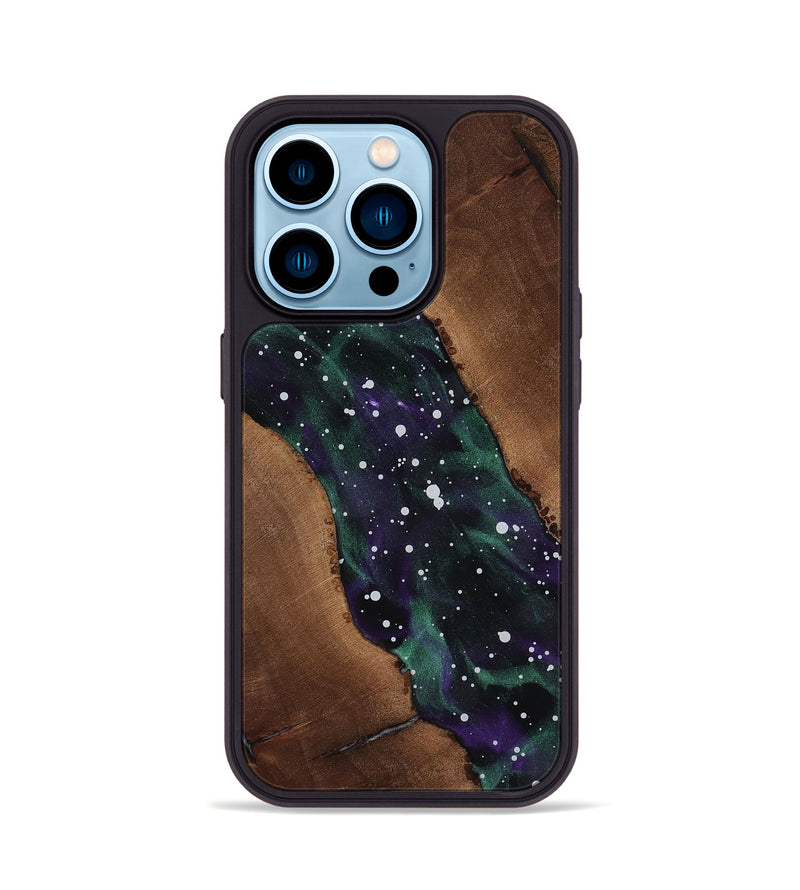iPhone 14 Pro Wood Phone Case - Chrissy (Cosmos, 818222)