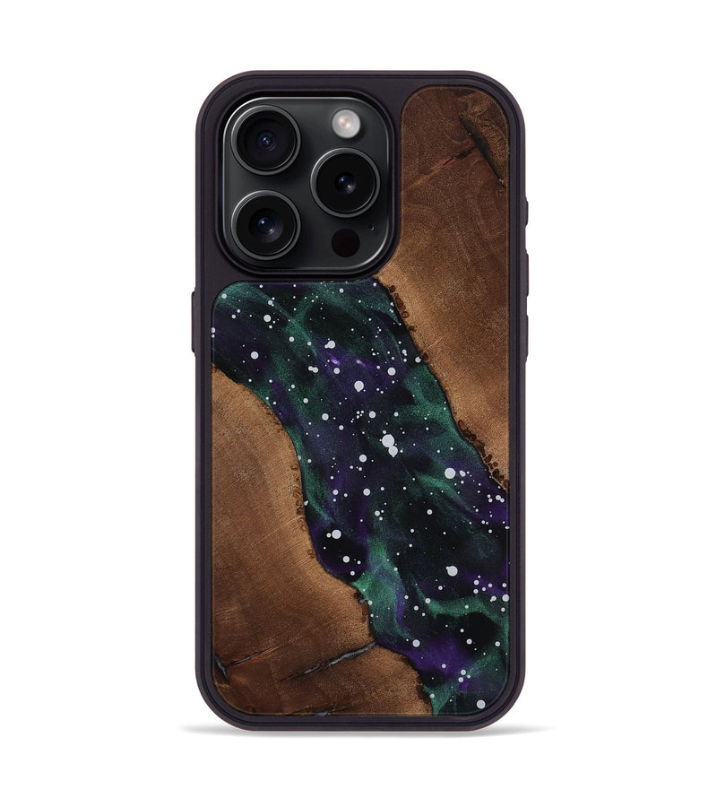 iPhone 15 Pro Wood Phone Case - Chrissy (Cosmos, 818222)