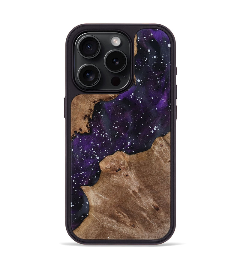 iPhone 15 Pro Wood Phone Case - Karon (Cosmos, 818223)
