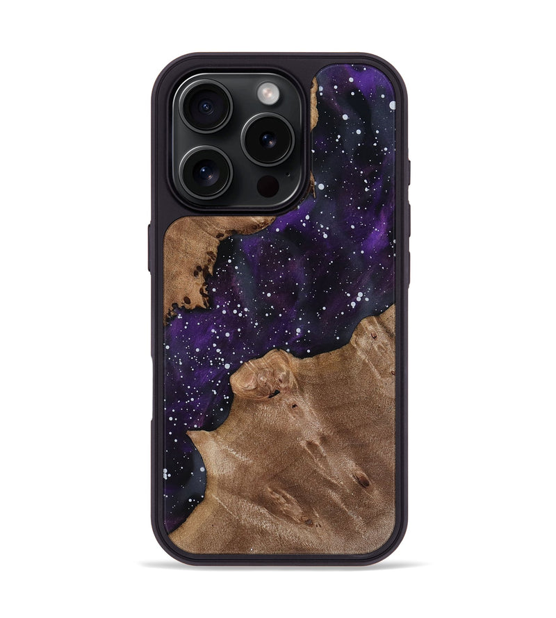 iPhone 16 Pro Wood Phone Case - Karon (Cosmos, 818223)
