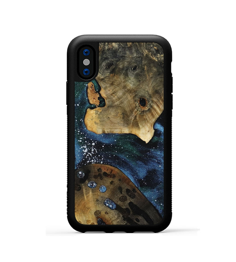 iPhone Xs Wood Phone Case - Huxley (Cosmos, 818224)