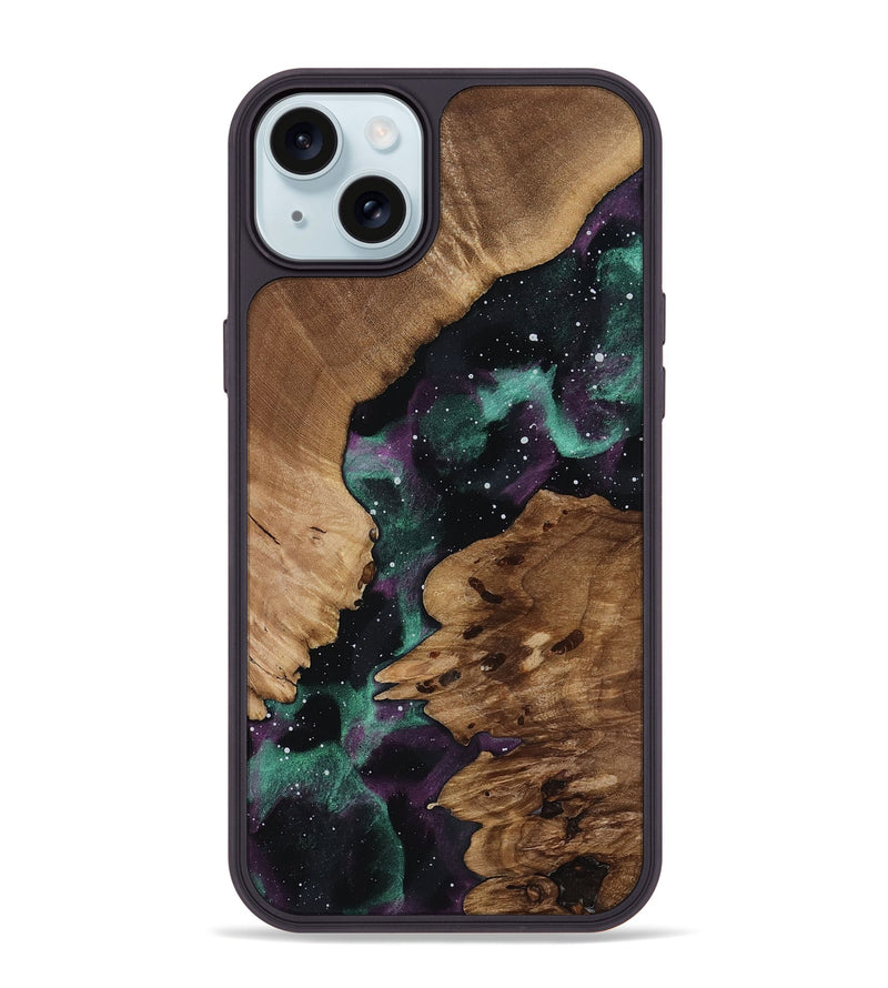 iPhone 15 Plus Wood Phone Case - Keith (Cosmos, 818225)