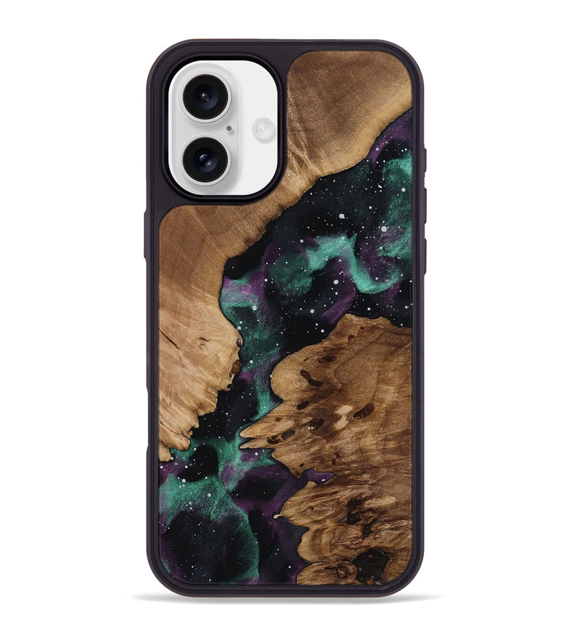 iPhone 16 Plus Wood Phone Case - Keith (Cosmos, 818225)