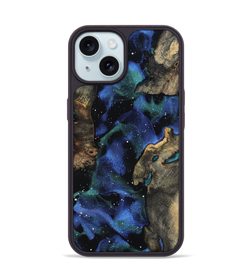 iPhone 15 Wood Phone Case - Bernard (Cosmos, 818227)