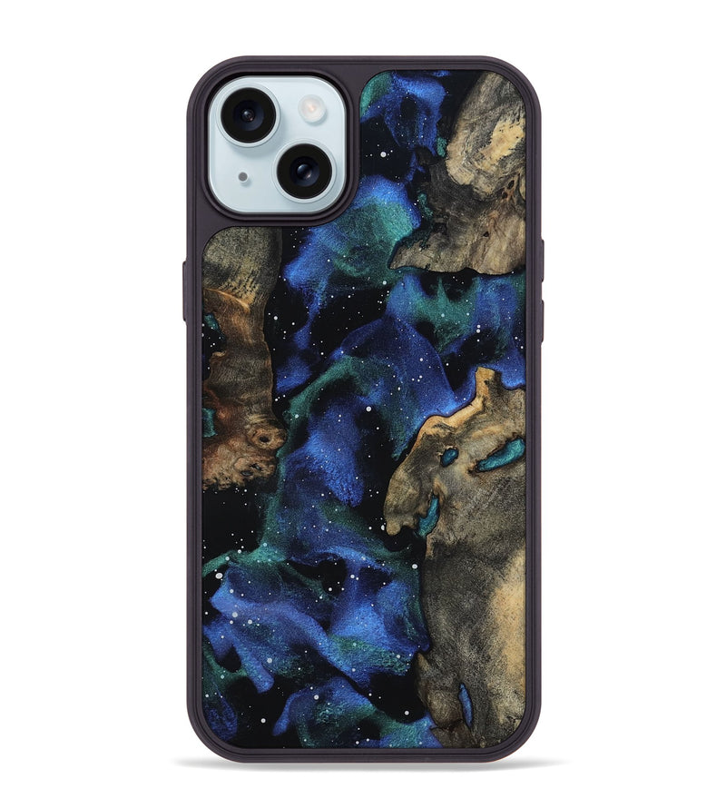 iPhone 15 Plus Wood Phone Case - Bernard (Cosmos, 818227)